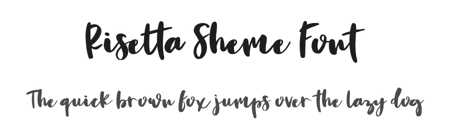 Risetta Sheme Font by metafontsy — Script Handwritten Font