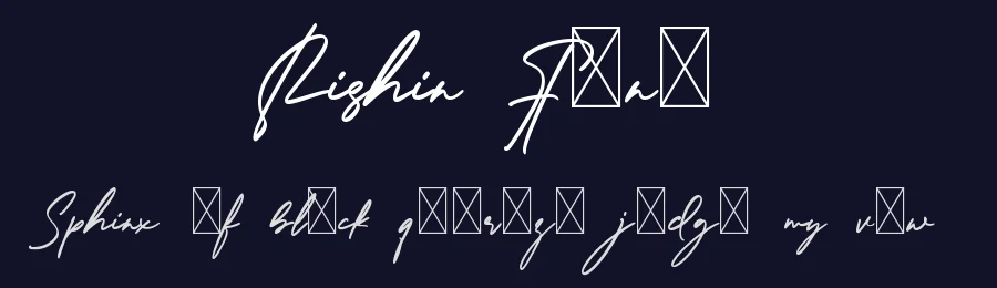 Rishin Font by didiksaputra — Script Handwritten Font — thumbnail 2