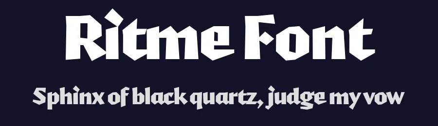 Ritme Font by Undercase Type — Display Font — thumbnail 2