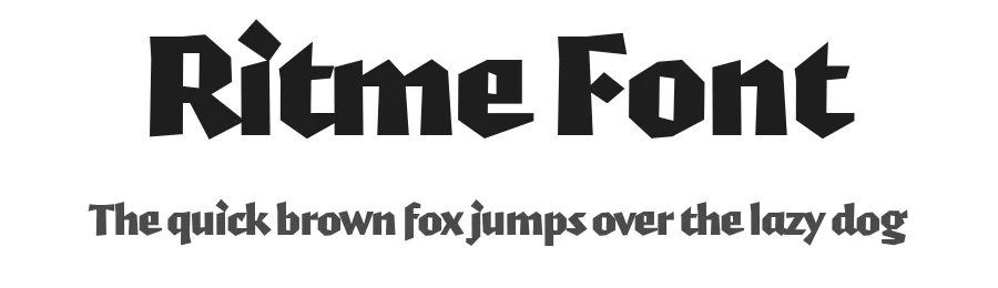 Ritme Font by Undercase Type โ Display Font