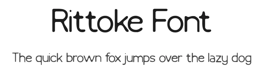 Rittoke Font by Flawless And Co — Display Font