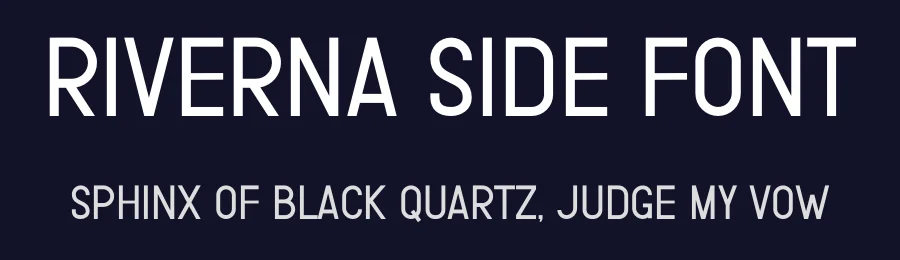 Riverna Side Font by rvandtype — Script Handwritten Font — thumbnail 2