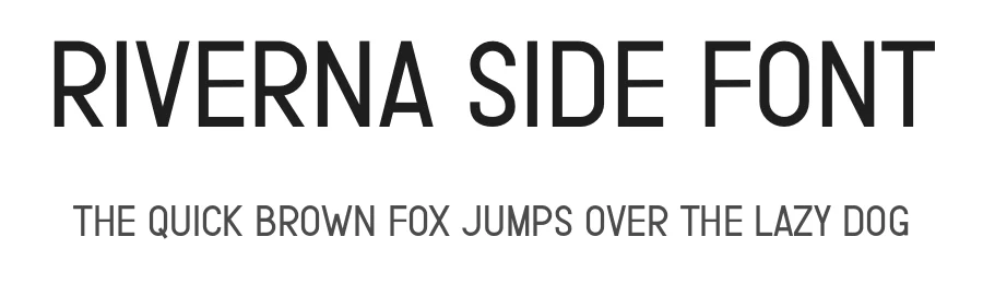 Riverna Side Font by rvandtype — Script Handwritten Font