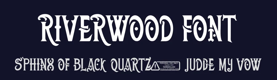 Riverwood Font by Kong Font — Display Font — thumbnail 2