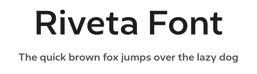 Riveta Font by JCFonts — Sans Serif Font