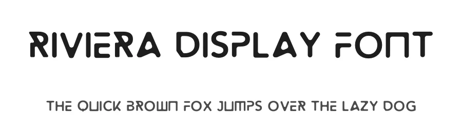 Riviera Display Font by Johann Darcel Studio — Display Font