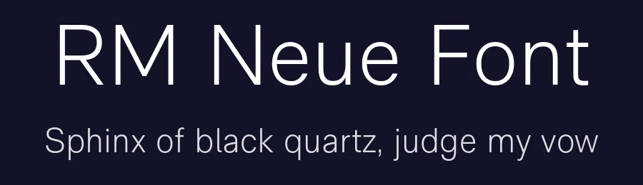 RM Neue Font by Mash Creative — Decorative Font — thumbnail 2
