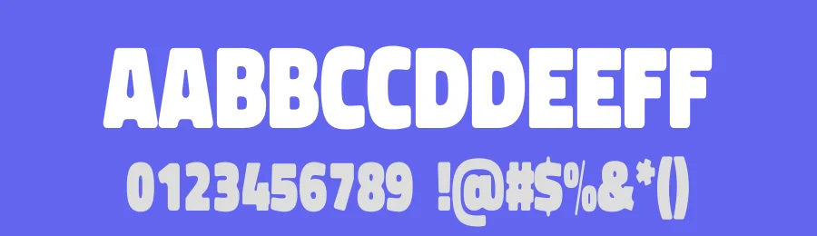 RNS Obesa Fat Font by RNS Fonts — Sans Serif Font — thumbnail 3