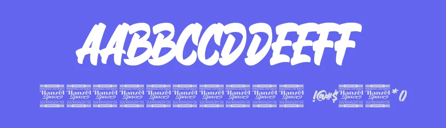 Road Blast Letter Font by [email protected] — Display Font — thumbnail 3