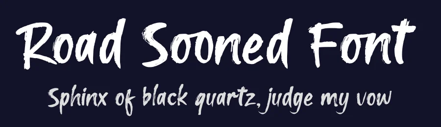 Road Sooned Font by Basnistudio — Display Font — thumbnail 2
