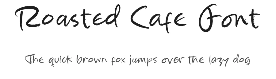 Roasted Cafe Font by stylishtype.co — Script Handwritten Font