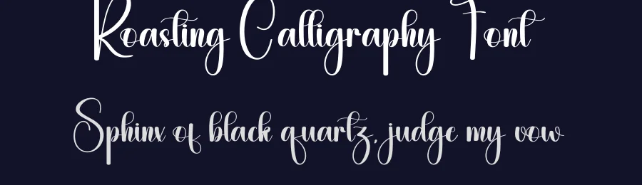 Roasting Calligraphy Font by andikastudio — Script Handwritten Font — thumbnail 2