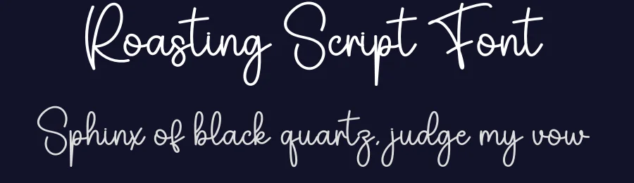 Roasting Script Font by creativeletter — Script Handwritten Font — thumbnail 2