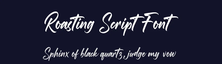 Roasting Script Font by [email protected] — Script Handwritten Font — thumbnail 2