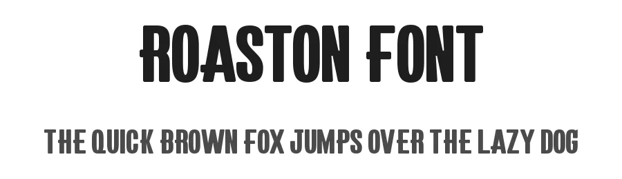 Roaston Font by Almairatype — Display Font