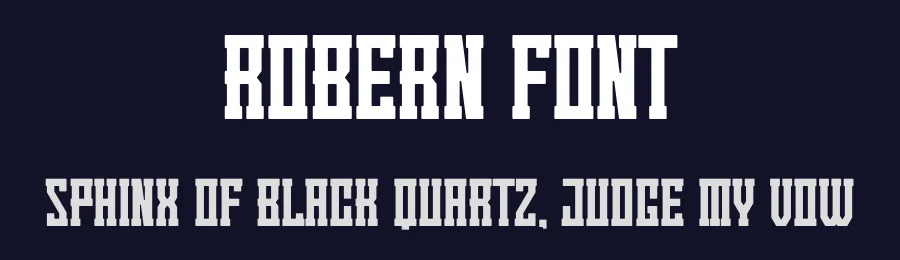 Robern Font by ErmediaStudio — Decorative Font — thumbnail 2