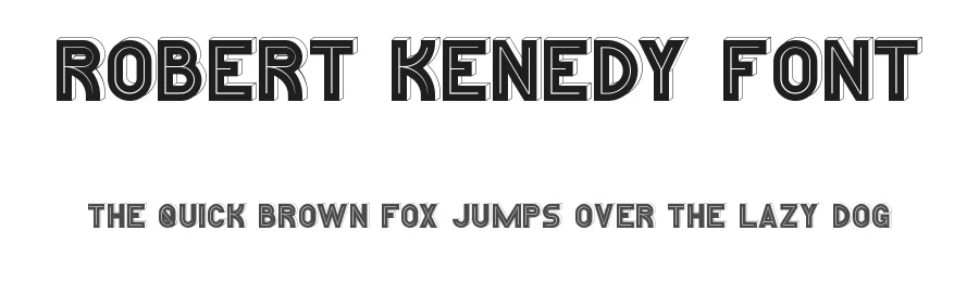 Robert Kenedy Font by nihstudio — Sans Serif Font
