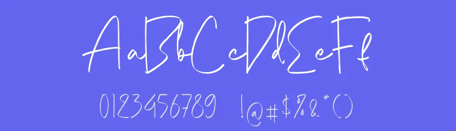 Robertsony Font by glorytype — Script Handwritten Font — thumbnail 3