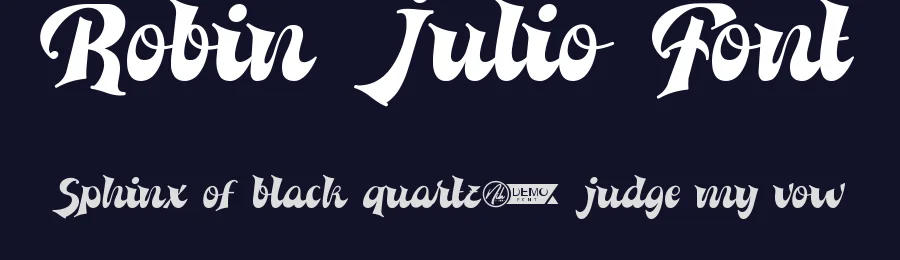 Robin Julio Font by nihstudio — Display Font — thumbnail 2