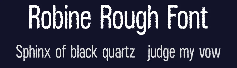 Robine Rough Font by craftsupplyco — Sans Serif Font — thumbnail 2