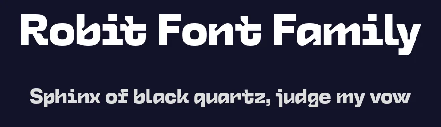 Robit Font Family by Maksym Kobuzan — Sans Serif Font — thumbnail 2