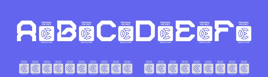 Robmax-36 Font by enxyclo — Display Font — thumbnail 3