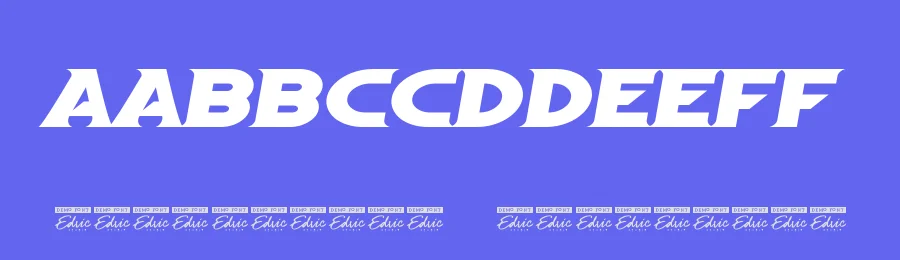 Robot Drift Font by edricstudio — Display Font — thumbnail 3