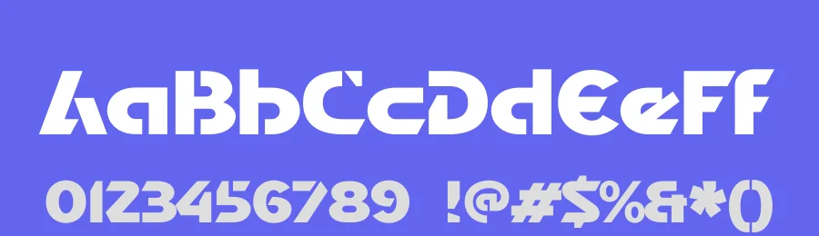 Robotic Cyborg Display Font by Display Studio — Display Font — thumbnail 3