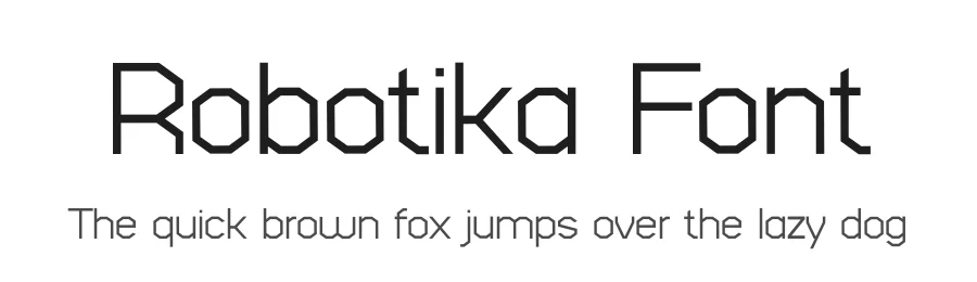 Robotika Font by UICreative — Display Font