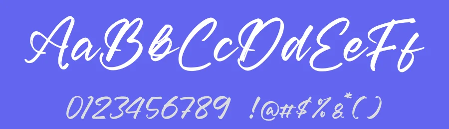Robsttar Strick Font by glorytype — Script Handwritten Font — thumbnail 3