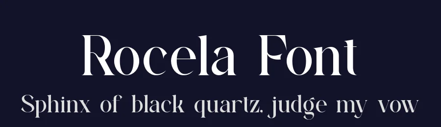 Rocela Font by ErmediaStudio — Serif Font — thumbnail 2