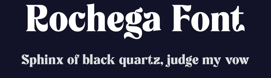Rochega Font by Rantautype — Serif Font — thumbnail 2