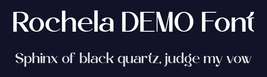 Rochela DEMO Font by Say Studio — Sans Serif Font — thumbnail 2