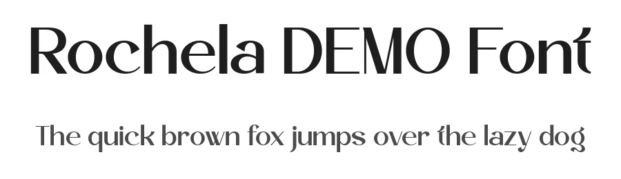 Rochela DEMO Font by Say Studio — Sans Serif Font