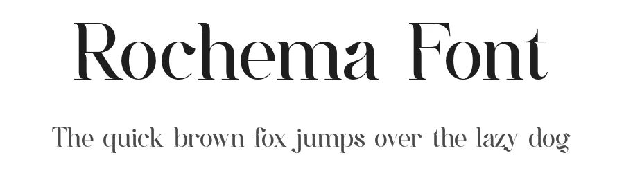Rochema Font by ErmediaStudio — Serif Font