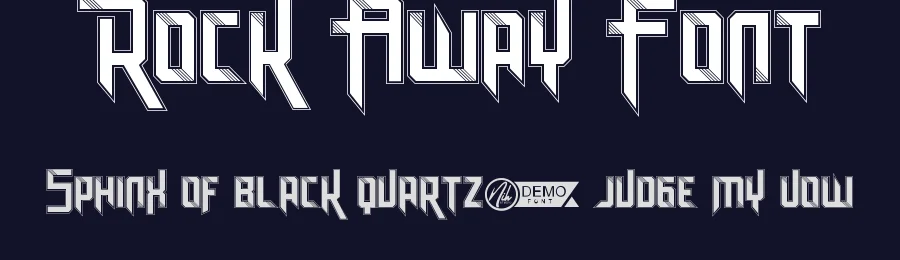 Rock Away Font by nihstudio — Display Font — thumbnail 2