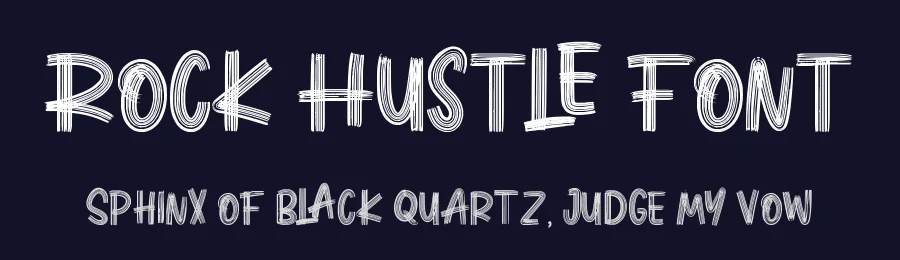 Rock Hustle Font by letterara — Script Handwritten Font — thumbnail 2