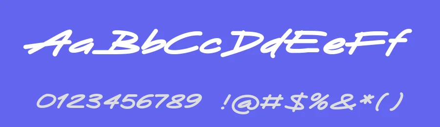 Rockaboy Hymne – Handwritten Display Font by Fikryal Studio — Display Font — thumbnail 3