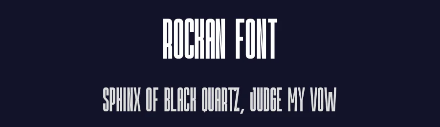 Rockan Font by Funtype — Decorative Font — thumbnail 2