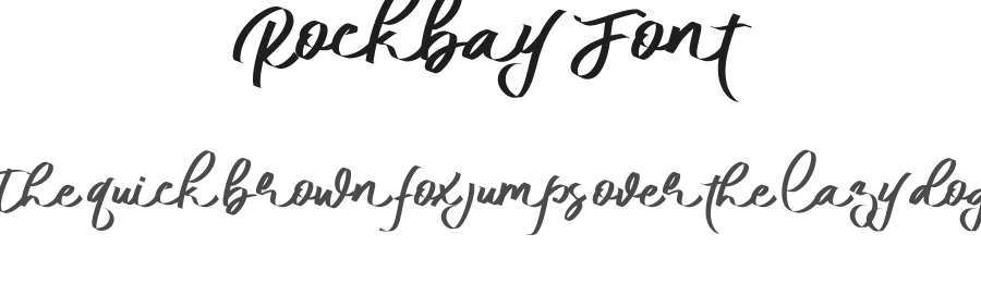 Rockbay Font by vaiminit — Script Handwritten Font