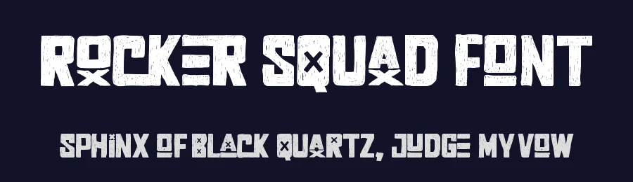 Rocker Squad Font by Thomas Aradea — Display Font — thumbnail 2