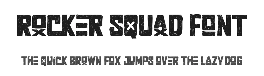 Rocker Squad Font by Thomas Aradea — Display Font