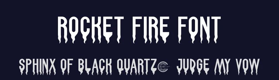 Rocket Fire Font by RaisProject — Display Font — thumbnail 2