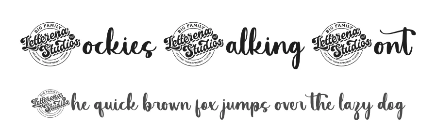 Rockies Walking Font by letterenastudios — Script Handwritten Font