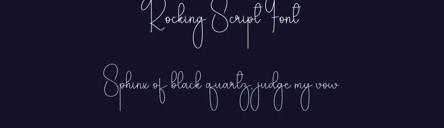 Rocking Script Font by andikastudio — Script Handwritten Font — thumbnail 2