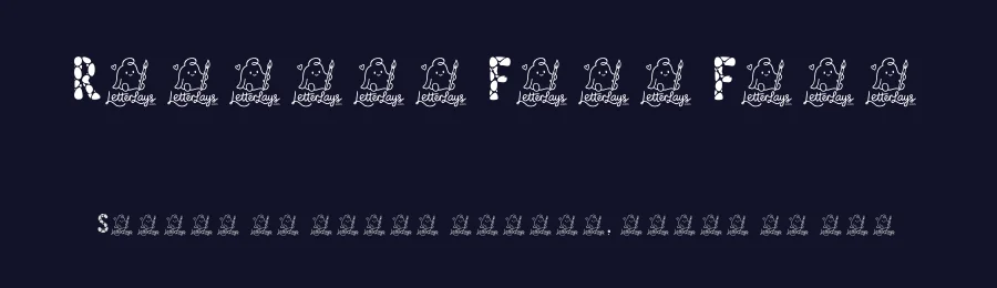 Rocklet Free Font by Letterlays — Display Font — thumbnail 2