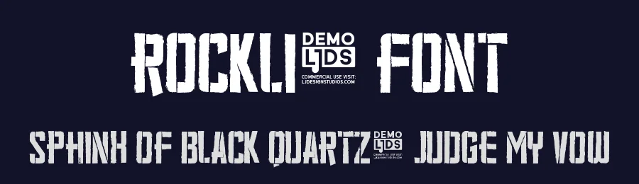 Rocklife Font by LJDesignStudios — Display Font — thumbnail 2