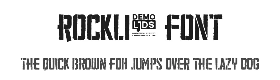 Rocklife Font by LJDesignStudios — Display Font