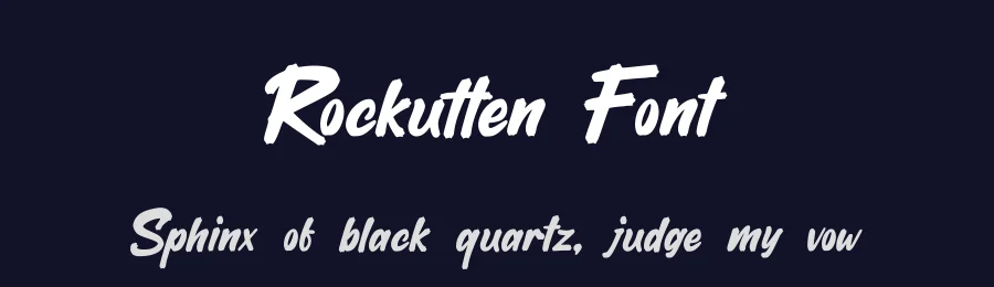 Rockutten Font by Basnistudio — Display Font — thumbnail 2