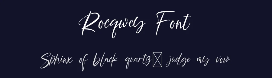 Rocqwey Font by Koplexsstudio — Script Handwritten Font — thumbnail 2